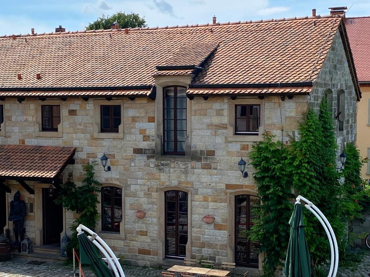 Fewo Waffenkammer Im Rittergut Leppersdorf Bei Dresden Fuer 7 Personen Eksteriør bilde