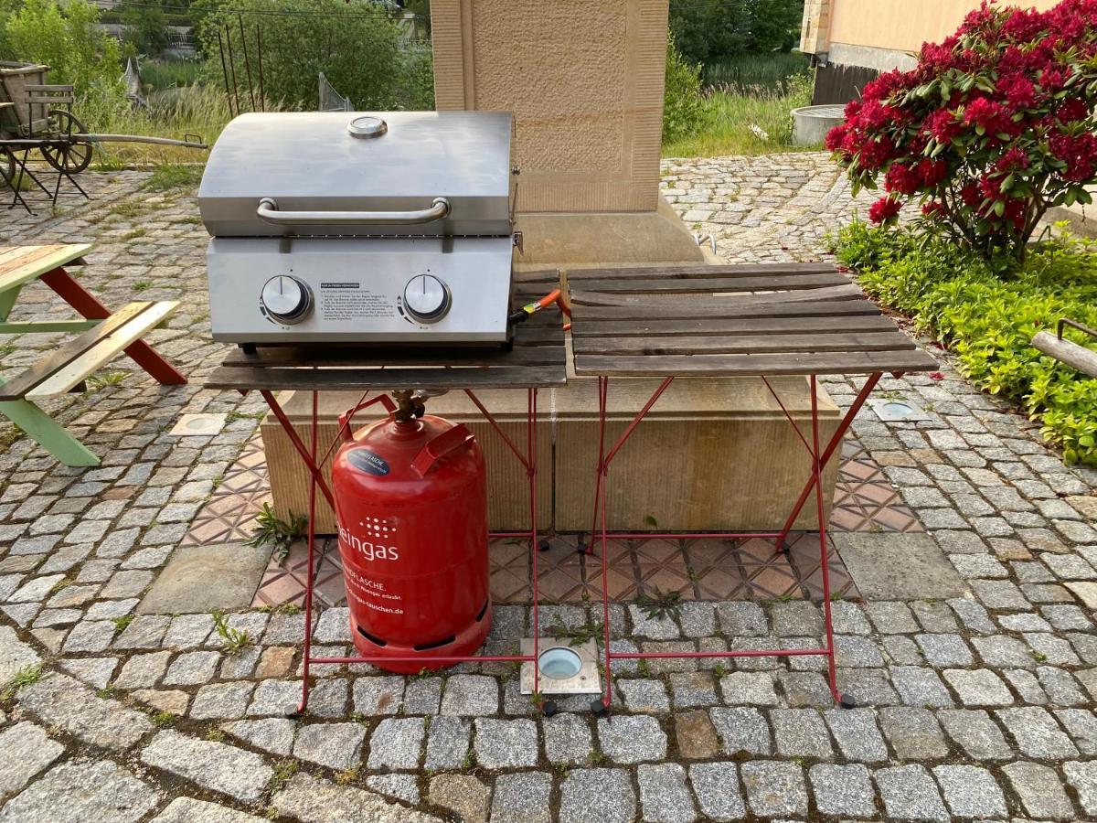 Fewo Waffenkammer Im Rittergut Leppersdorf Bei Dresden Fuer 7 Personen Eksteriør bilde